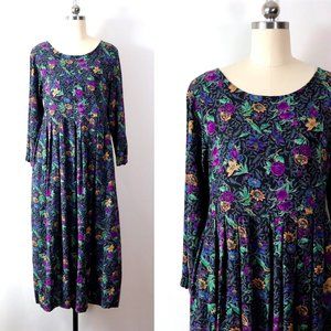 XS NWT $98 Size SP Ann Taylor Loft Fresh Navy Lace Babydoll Dress